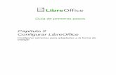 Capítulo 2 Configurar LibreOffice€¦ · muestran la lista que aparece cuando está abierto un documento de Writer. Haga clic en el marcador (signo + o un pequeño triángulo) junto