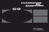 Cubierta RCE 69 · 756 Cuadernos de Economía, 35(69), julio-diciembre de 2016 INTRODUCCIÓN En economía, durante los últimos veinte años la calidad del empleo ha sido un tema