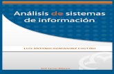 Análisis de Sistemas de Información · Análisis de sistemas de información ISBN 978-607-733-105-6 Primera edición: 2012 DIRECTORIO Bárbara Jean Mair Rowberry Directora General