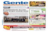 El Ayuntamiento de León busca un gran acuerdo social · 2014. 3. 3. · Música para 2.300 alumnos de la provincia La presidenta de la Diputación de León, Isabel Carrasco,firmó