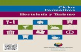Ciclos Formativos Hostelería y Turismo · MÓDULOS 1er CURSO (960 HORAS) _ Operaciones básicas en bar-cafetería _ Operaciones básicas en restaurante _ Seguridad e higiene en la