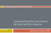 Administración Nacional de Educación Pública | - Luis Yarzábal, … · 2017. 9. 15. · 0 100.000 200.000 . 300.000 . 400.000 CEP CES CETP DFPD 2007 2005 2003. 2001 En 2007 la