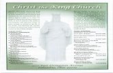 CHRIST THE KING CHURCH · 2018. 10. 21. · El jueves 1 de noviembre es el Día de Todos los Santos, y es Día de Precepto. Tendremos una misa de vilgilia en español el miércoles