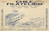 Sociedad Filatélica de Chile · VICTOR VARGAS V. Prat 656 (Octavo piso) —- Valparaísó-Chile x . Subscripción anual: $ 5.— FILATÉLÀleO LA REVISTA AÉREA DE SUDAMERICA ...