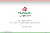 Overvie Pemex... · 2014. 5. 22. · For more information regarding the adoption of IFRS, see Note 20 to the consolidated financial statements included in Petróleos Mexicanos’
