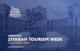 UZBEKISTAN ZIYARAH TOURISM WEEK · 11. 16 MARCH, 2020 UZBEKISTAN ZIYARAH TOURISM WEEK MODEST-FASHION SHOW TASHKENT Modest Fashion Show aims is to be the solution' of modest fashion