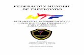 FEDERACIÓN MUNDIAL DE TAEKWONDO · FINALIDAD Este trabajo lo presento, a La Federación Colombiana de Taekwondo como labor adelantada para obtener El Grado 8º Dan, y que a la vez