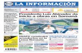 Presidente Luis Abinader da inicio a obras en Samaná · 2020. 9. 22. · El Ministerio de Salud Pública notificó ayer lunes 7 defunciones y 494 casos nuevos de COVID-19 en la República