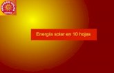 Energía solar en 10 hojas - WAVE · Cocina solar – autoconstrucción / educación. Cocina solar – para la familia grande. Cocina solar – a grande escala. Dar el ejemplo & pedir