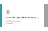 Comité Consultivo Antioquia...17,0 18,0 19,0 20,0 % Tasa mensualcréditos de consumo Tasa ponderada Tasa simple 27 13,8 14,6 12,0 13,0 14,0 15,0 16,0 17,0 abr.‐18 oct.‐18 abr.‐19