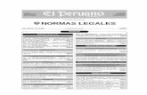 Cuadernillo de Normas Legales - Gaceta Jurídica … · Nº 113-2011-PCM/SD Lima, 2 de marzo de 2011 VISTOS: El Oﬁ cio N° 012-2011- PRES/MAREL; la Ordenanza Municipal Nº 001-2011-MDC