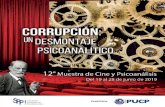 Presentación - Sociedad Peruana de Psicoanalisis · Presentación La Sociedad Peruana de Psicoanálisis y la Filmoteca de la Pontificia Universidad Católica del Perú les damos