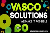 This is your presentation title - VASCO Solutions · HOSTING. Planes hosting en Linux y CloudLinux, con backups remotos y dominio GRATIS. E-COMMERCE. Tiendas virtuales y carritos