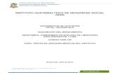 INSTITUTO GUATEMALTECO DE SEGURIDAD SOCIAL -IGSS- · Junta Directiva del Instituto Guatemalteco de Seguridad Social (Artículo 9 de la Ley de Contrataciones del Estado y 78 de su
