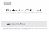 Boletín Oficial€¦ · Boletín Oficial - Publicación oficial ... Se autoriza localización de usos para el inmueble sito en Av Corrientes 411/15..... Pág. 117 Disposición Nº