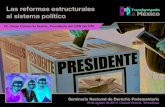 Las reformas estructurales al sistema político · Las reformas estructurales al sistema político ... 3.2 Reformas para un México próspero e incluyente Educativa Energética Telecom
