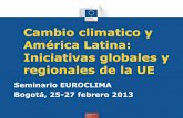 Cambio climatico y América Latina: Iniciativas globales y ...euroclima.org/seminariocolombia/wp-content/uploads/... · Blending: uno de los modos para proporcionar apoyo a paises