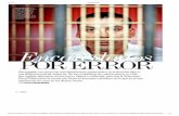 2/1/14 El Mercurio - Proyecto Inocentes€¦ · una diligencia policial imprecisa. No hay estadísticas de cuántos presos en Chile han logrado demostrar su inocencia y obtener su