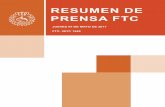 RESUMEN DE PRENSA FTC - SINDICATO SIILsindicatosiil.cl/sitio/wp-content/uploads/2017/05/Resumen-Prensa-04-05-2017.pdfResumen de Prensa FTC / Mayo 2017 4 Espacios ganados La presidenta