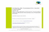 Criterio de Commercio Justo Fairtrade … · Fairtrade International Bonner Talweg 177, 53129 Bonn, Germany Tel. +49-228- 94.92.30, Fax: +49- 228- 242.17.13, email: info@fairtrade.net,