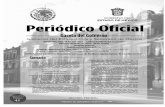 PODER LEGISLATIVO DEL ESTADO€¦ · Dado en el Palacio del Poder Legislativo, en la ciudad de Toluca de Lerdo, capital del Estado de México, a los cinco días del mes de marzo del