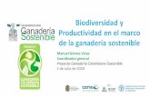 Biodiversidad y Productividad en el marco de la ganadería ... · Contribución del Proyecto Ganadería Colombiana Sostenible a Mitigar Cambio Cimático- 2019y a 2030 si se mantienen
