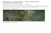 Etapa 6: Achiras - Filo Sierras Comechingonesnuestrociclismo.com/wp-content/uploads/2015/01/sanluis6.pdf · Comechingones Sábado 24 de Enero 2015 ... hasta Mirador del Sol en Merlo