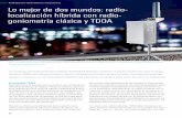 Lo mejor de dos mundos: radio- localización híbrida con ...€¦ · goniometría clásica y TDOA Los sistemas de radiolocalización híbrida de Rohde & Schwarz combinan métodos