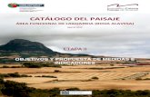 CATÁLOGO DEL PAISAJE€¦ · catÁlogo del paisaje Área funcional de laguardia (rioja alavesa) mayo 2012 . etapa ii . objetivos y propuesta de medidas e indicadores . catÁlogo