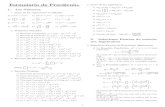 Formulario de Prec´alculo.mate.cucei.udg.mx/formularioedoi.pdf · 2012. 10. 1. · Formulario de Prec´alculo. 1. Los Nu´meros. 1. Leyes de los exponentes y radicales. a) aman =