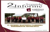 SEGUNDO INFORME DE GOBIERNO MUNICIPALparacuaro.sisofi.com.mx/sisofi_2018/.../2DO-INFORME... · SEGUNDO INFORME DE GOBIERNO MUNICIPAL SEGUNDO INFORME DE GOBIERNO MUNICIPAL 3 además