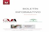 BOLETÍN INFORMATIVO - Junta de Andalucía · 23 de Abril a las 16:00 h, y finalizará el día 7 deEl plazo de solicitudes se abre el día Mayo, a las 14:00 h. En Andalucía se ofrecen