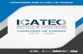 CATLOO DE CURSOS - icateq.edu.mx · 0491ext-13ci0316-90 trazo de plantilla bÁsica para dama y niÑa sobre medida 90 ... catloo de cursos 2 22 especialidad no. clave nombre de curso