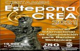 Estepona Crea 2021 · Estepona, dirigida por su director titular y artístico, en el Auditorio Felipe VI de la localidad durante la Gala del Certamen “Estepona Crea 2021”. Tras