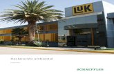 Declaración ambiental Puebla 2018 - Schaeffler Group...El Grupo Schaeffler El Grupo Schaeffler es un proveedor automovilístico e industrial global. La alta calidad, la tecnología