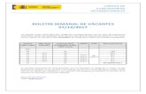 New BOLETIN SEMANAL DE VACANTES 27/12/2017 - ceibcn · 2018. 1. 8. · BOLETIN SEMANAL DE VACANTES 27/12/2017 Los puestos están clasificados por categorías correspondientes con