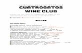 B L A N C O S - Cuatrogatos Wine Club · ÚBodegas Badiola * NOVEDAD NViura de Cabezadas2018, Viura100%, 4m (inox) . . . . 7,20€ NBlanco de Pueblos 2018, Viura 100%, 4m (30% barrica