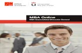MBA Online - Mundo Posgrado MBA Online MBA Especialidad Direcci£³n General 4 1. Acreditaciones y Reconocimientos