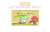 AUDITORIA DEL AGUA EN CASA - Junta de Andalucía · 1. La procedencia del agua de abastecimiento: Visita a un pantano, manantial, o lugar de captación de aguas subterráneas. 2.