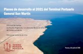 Planes de desarrollo al 2021 del Terminal Portuario General San … · Hoy el puerto de Pisco maneja 1.69 millones de toneladas de carga general, en 2021 se atenderá más de 2.0