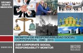 MONITOR DE RESPONSABILIDAD SOCIAL CORPORATIVA 2000 …morichile.cl/wp-content/uploads/2015/11/PRENSA-CSR-2015-3.pdf · El MONITOR DE RESPONSABILIDAD SOCIAL CSR CORPORATE SOCIAL RESPONSIBILITY