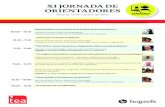 XI JORNADA DE ORIENTADORES - TEA Ediciones · 2020. 8. 5. · XI JORNADA DE ORIENTADORES Madrid, 16 de octubre de 2020 13:00 – 13:15 CLAUSURA DE LA JORNADA. 10:00 - 10:15 BIENVENIDA.