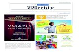 30 de abril de 2018 Weekly - varmondschool.edu.mxvarmondschool.edu.mx/wp-content/uploads/2018/04/semanario-ps3… · FESTEJO DÍA DE LAS MADRES. Mini chapatas de jamón de pavo. Sandía.