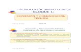TECNOLOGÍA 3ºESO LOMCE BLOQUE 1iesvegadeltader.es/.../TEC-1_SEPDIBUJO-3ESO-LOMCE.pdf · Vistas 1, 2, 3 y 4 Perspectiva Isométrica 1, 2 y 3 ESCALAS: Realiza las actividades de pestaña