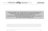 New INFORME DE BALANCE 2017 SOBRE EL GRADO DE … · 2019. 7. 12. · Informe de Balance 2018 6 / 49 información pública que se genere del modo más accesible y comprensible posible.