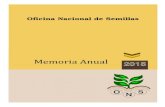 Memoria Anual - Oficina Nacional de Semillasofinase.go.cr/wp-content/uploads/2017/09/memoria_ons2015.pdf · Presentación de la Memoria 2015: Uno de los objetivos de la Memoria Anual