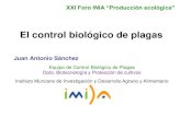 El control biológico de plagas - INIA€¦ · El CONTROL BIOLOGICO EN PERAL Proyecto RTA2010-00061-00-00. Manejo de la comunidad de enemigos naturales en los perales del noreste