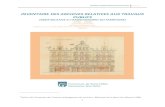 New INVENTAIRE DES ARCHIVES RELATIVES AUX TRAVAUX PUBLICS · 2018. 1. 25. · Charleroi est inaugurée en 1843. En 1862, l’architecte Victor Besme crée un « plan d’ensemble