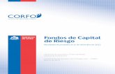 Fondos de Capital de Riesgo...3) Durante el período 2012, el Comité de Capital de Riesgo aprobó compromisos por más de UF 1,8 millones (US$ 86 millones), con cargo a las Líneas
