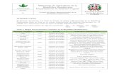 Ministerio de Agricultura de la República Dominicana ......Ministerio de Agricultura de la República Dominicana Departamento de Sanidad Vegetal Versión: 01 Listado de Plagas Reglamentadas